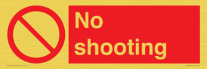 No shooting
